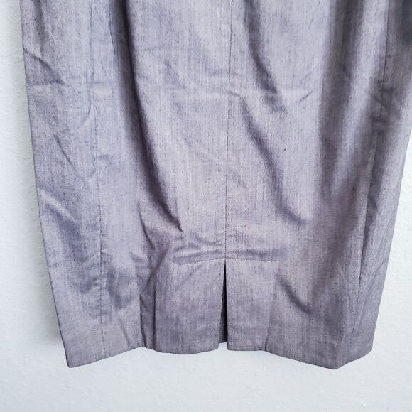 Anthropologie Bryan Lars Gray Eyelet Embroidered Dress - Picture 8 of 8